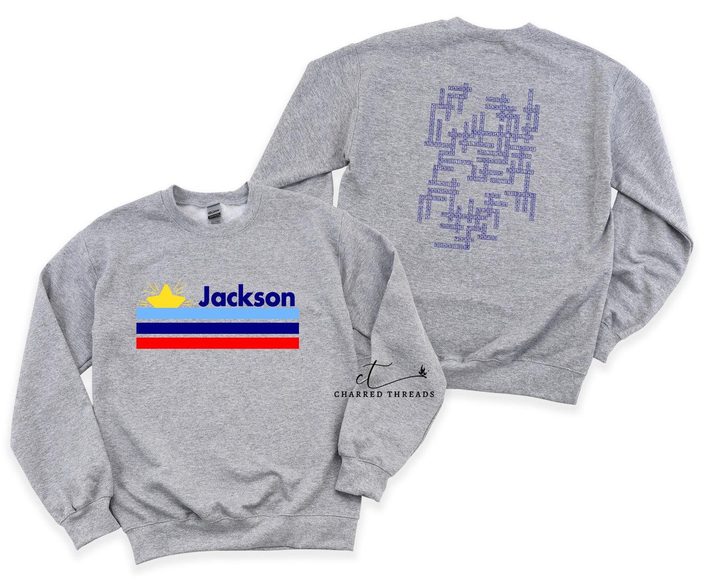 2024 Jackson Elementary Shining Star Crewneck Sweatshirt