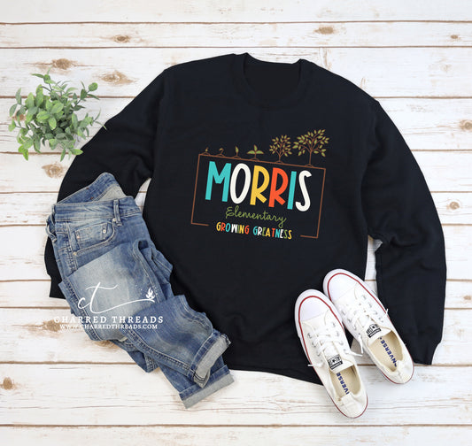2024 Morris Elementary Growing Greatness Crewneck Sweatshirt