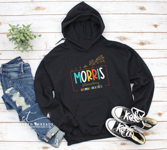 2024 Morris Elementary Growing Greatness Hooded Sweatshirt