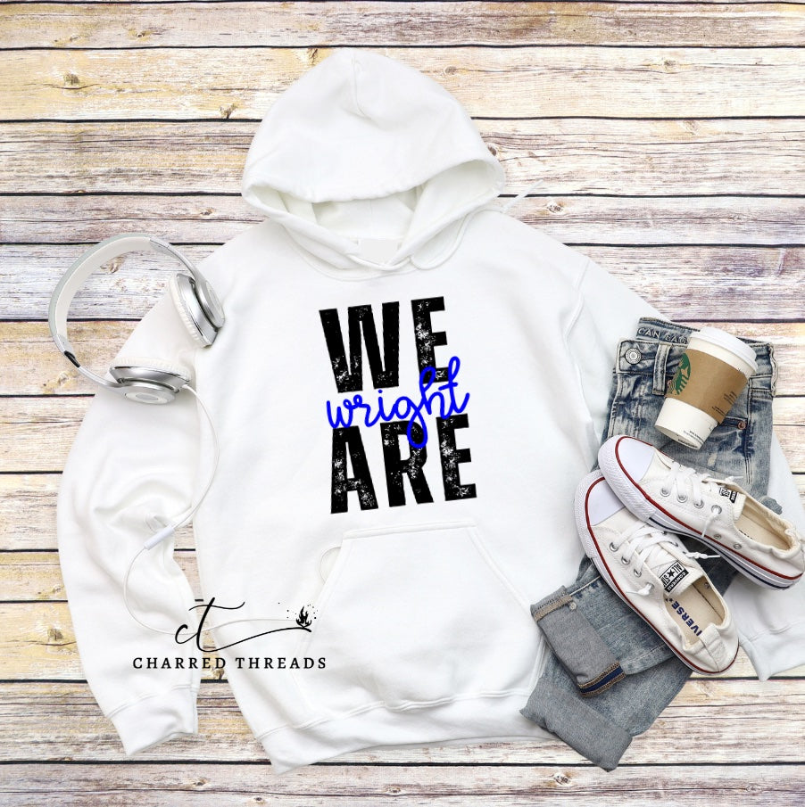 2024 Wright Elementary We Are Wright Hooded Sweatshirt