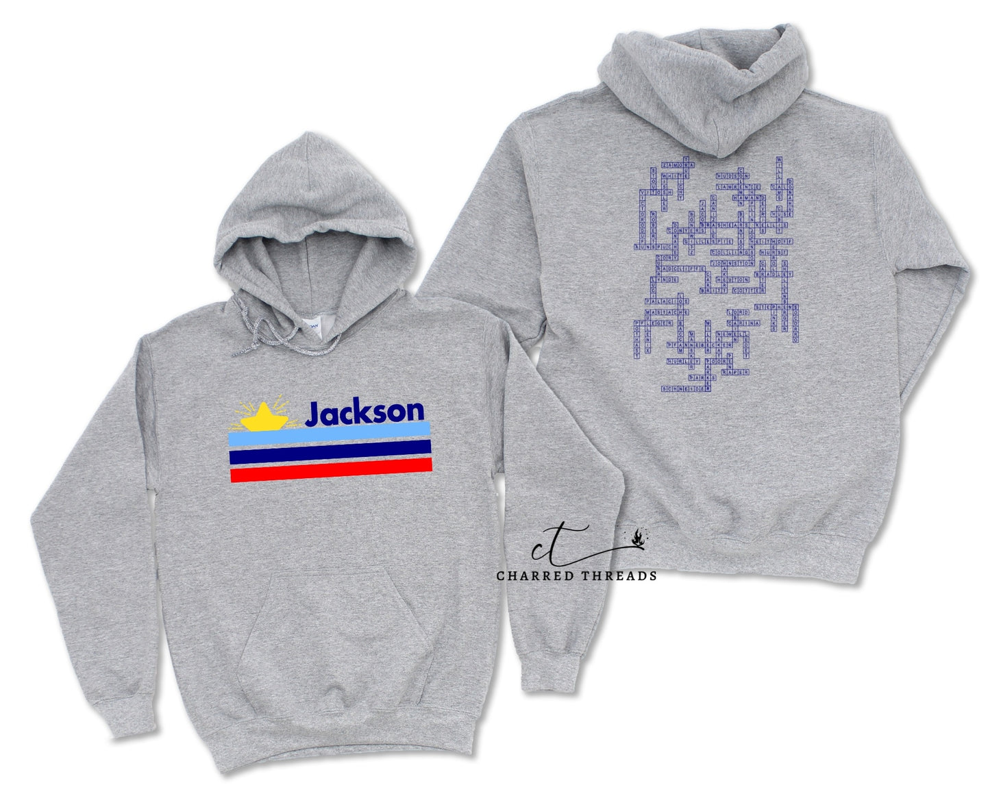 2024 Jackson Elementary Shining Star Hooded Sweatshirt