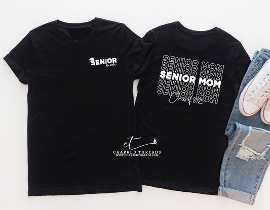 2025 Senior Mom Short Sleeve Graphic T-Shirt