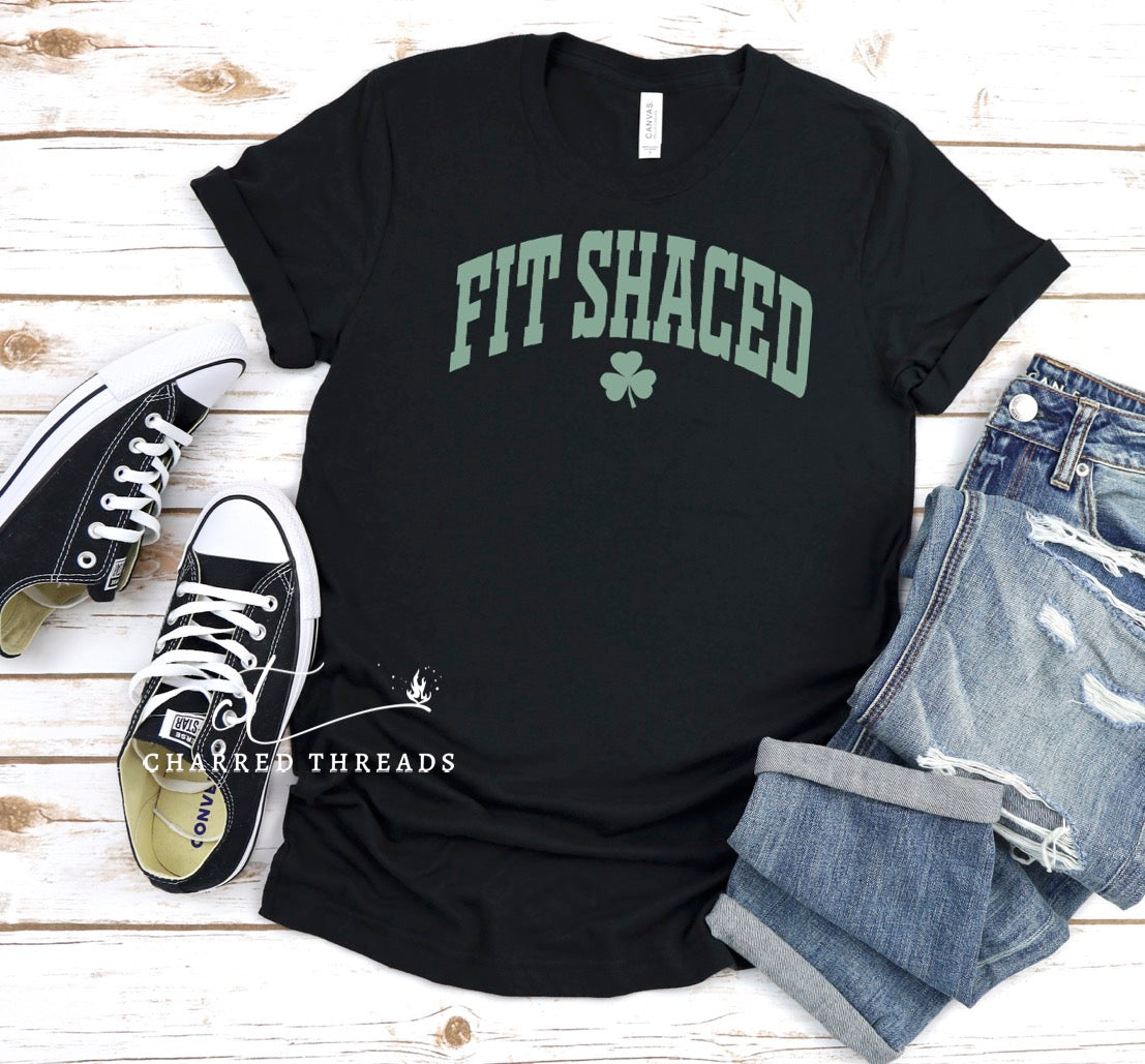 Fit Shaced St. Patrick's Day Short Sleeve Shirt