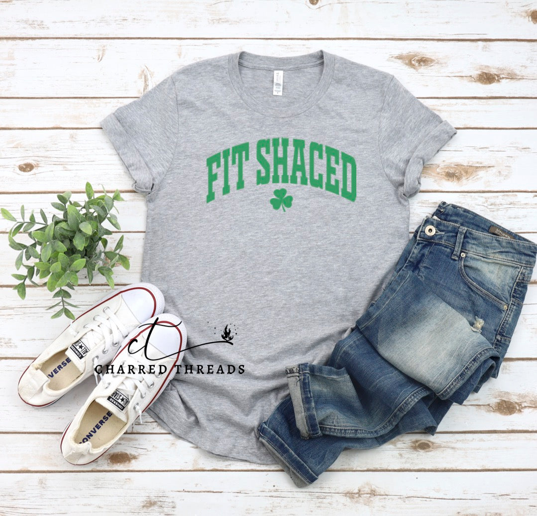 Fit Shaced St. Patrick's Day Short Sleeve Shirt