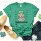 Lucky Leprechaun Jailbird St. Patrick's Day Short Sleeve Shirt