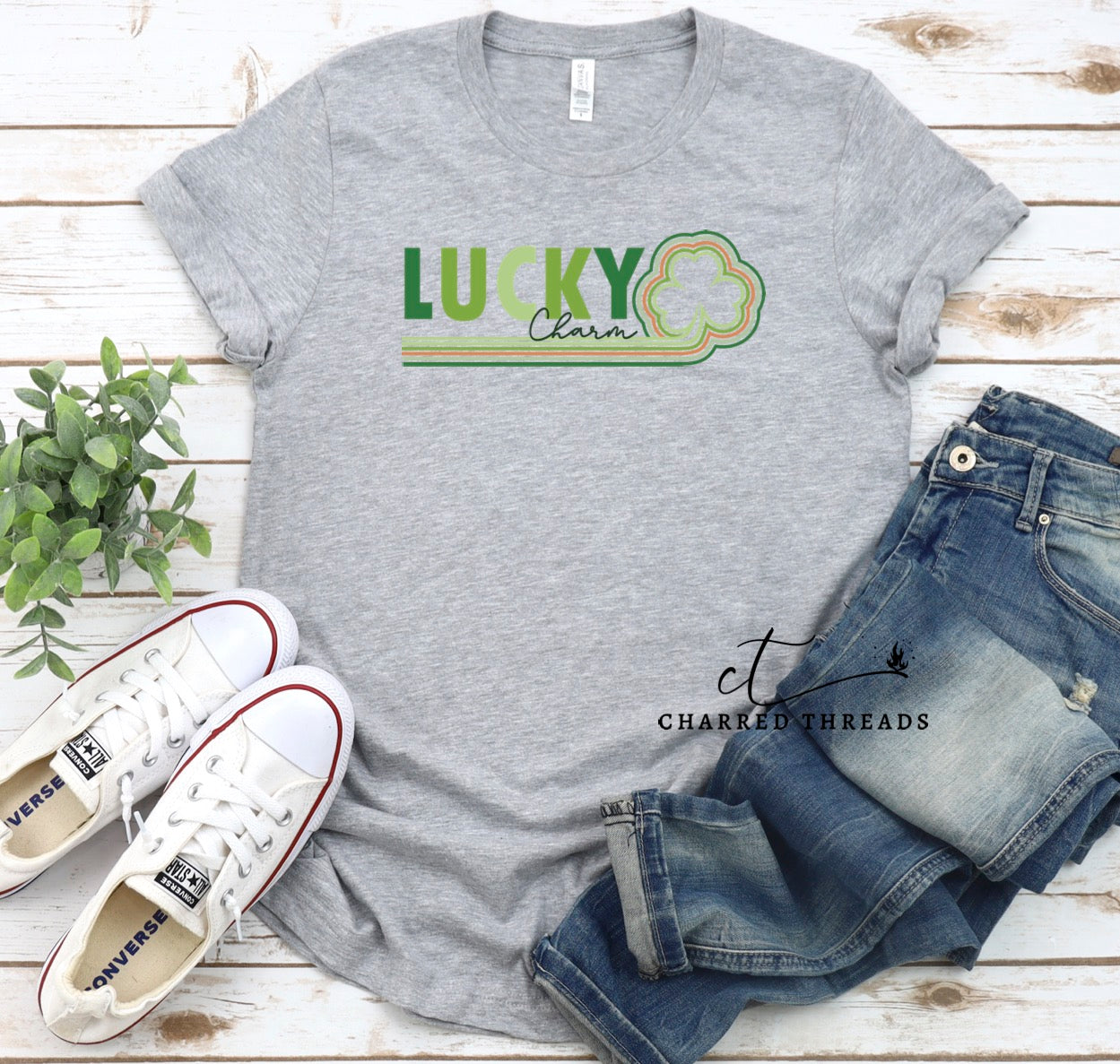 Lucky Charm St. Patrick's Day Short Sleeve Shirt