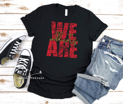 We Are Wildcats Short Sleeve Shirt