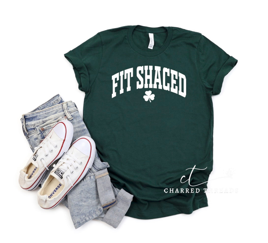 Fit Shaced St. Patrick's Day Short Sleeve Shirt