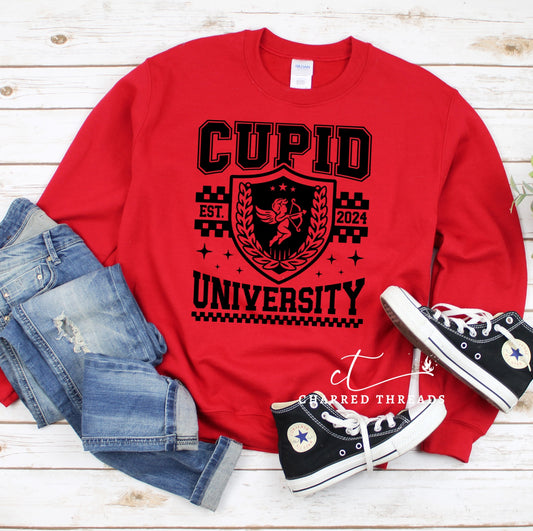 Cupid University Crewneck Sweatshirt