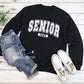 Senior 2025 Distressed Crewneck Sweatshirt