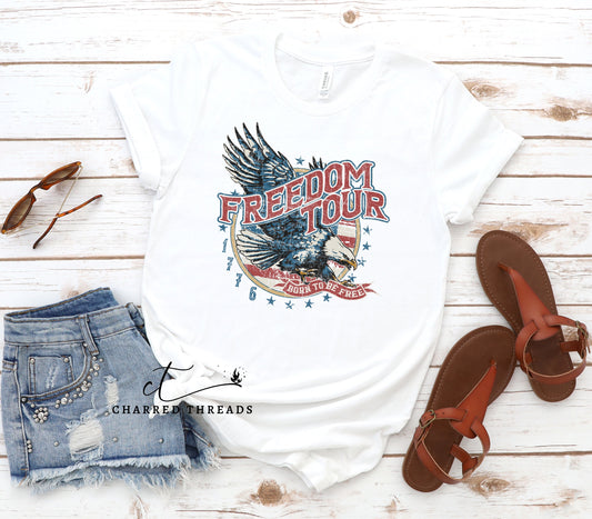 Freedom Tour 1776 Short Sleeve Graphic T-Shirt