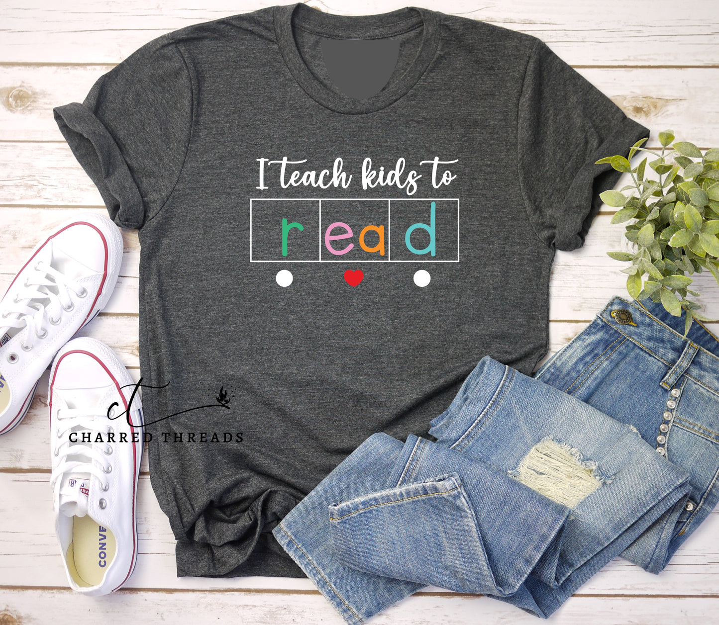 I teach kids to read Short Sleeve Graphic T-Shirt