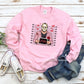 Valentine's Day Mugshot Horror Character Crewneck Sweatshirt