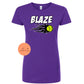 Blaze Softball Fan Gear Short Sleeve Tee