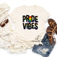 Pride Vibes Short Sleeve Graphic T-Shirt