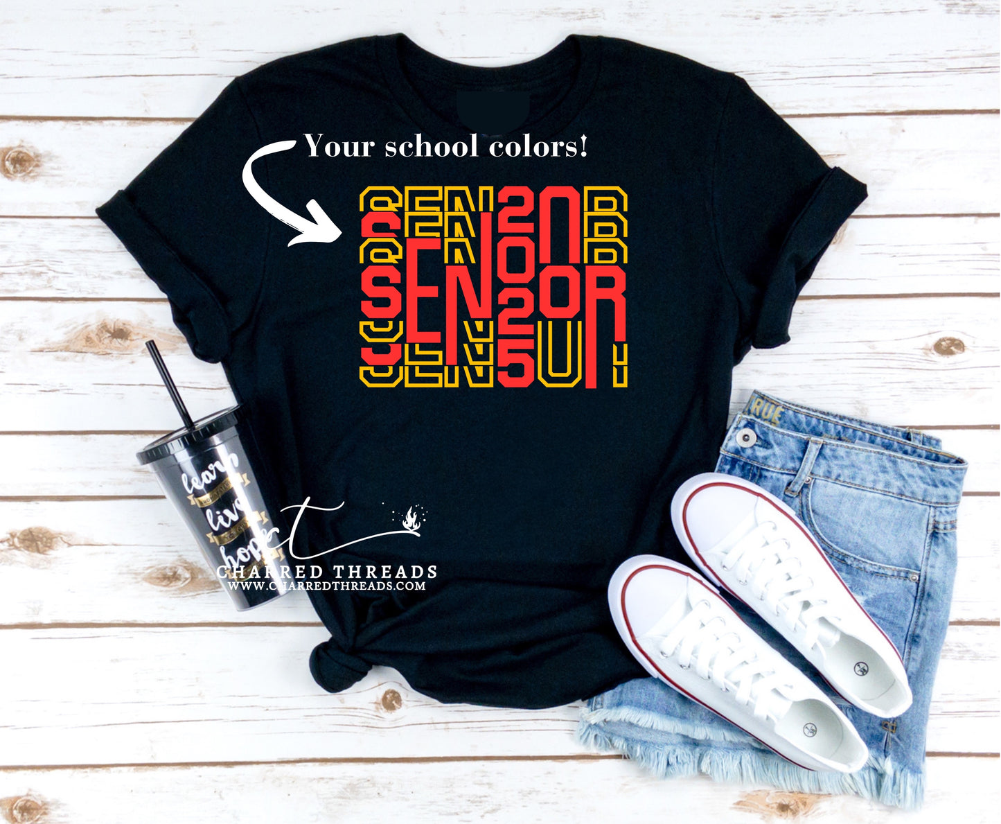 Senior 2025 Short Sleeve Graphic T-Shirt